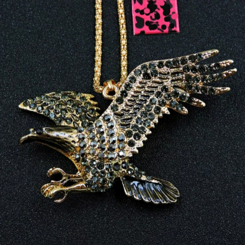 Crystal & Enamel Eagle
